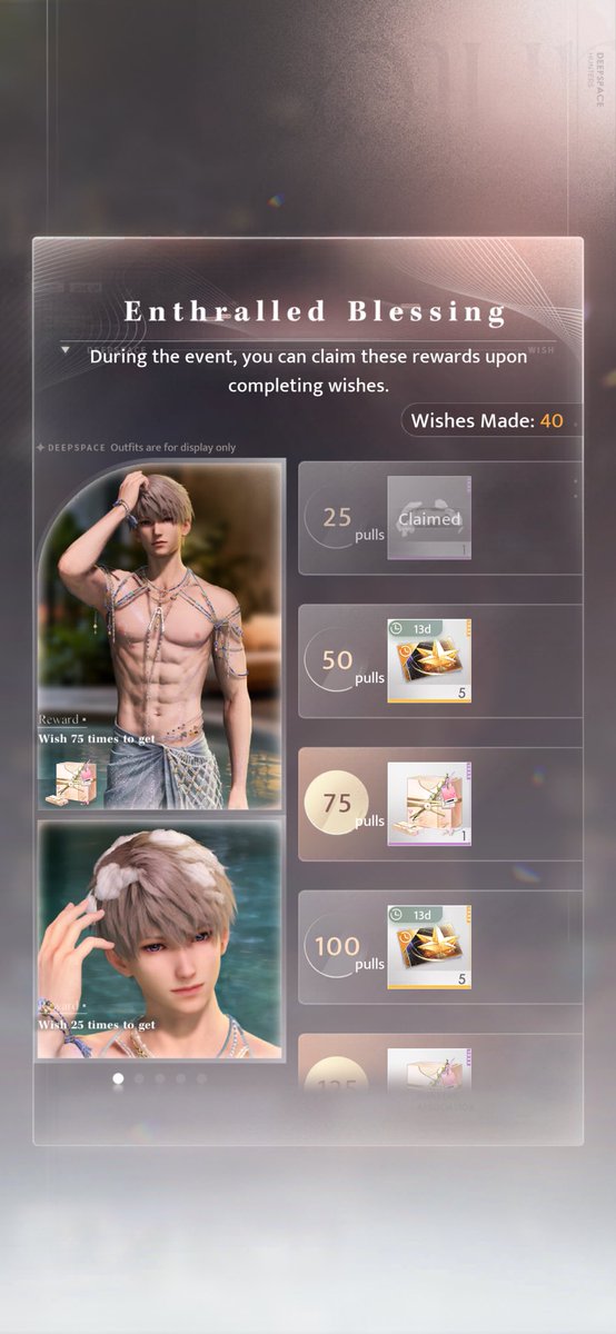 For the past few months I’ve had absolutely horrible luck pulling, usually having to go all the way to hard pity. But this time I got every card I wanted + R1’d Caleb in 40 pulls! 😭