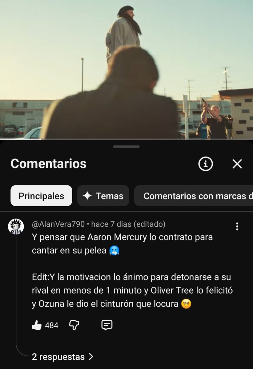 Amayrany1042612's tweet image. El clip oficial de la canción de Oliver en youtube esta lleno de esos comentarios ♡