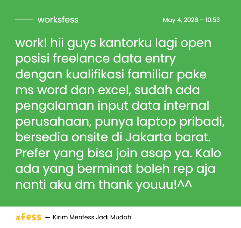 WORK tweet media