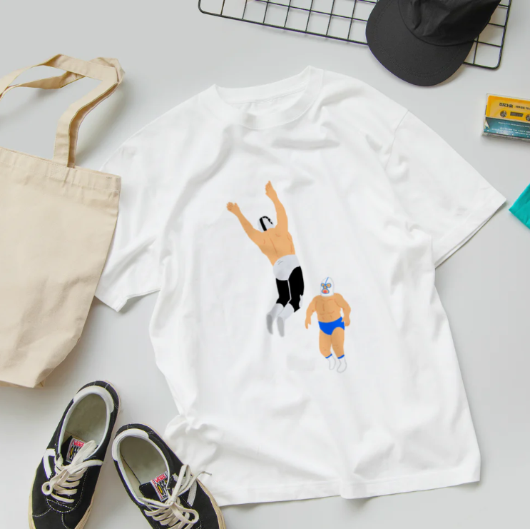 buchosen's tweet image. 【🌸新作Tシャツ発売中🌸】 
suzuriにて『味のプロレスグッズ』発売中🌈
suzuri.jp/Akatsuki75

#味のプロレス #プロレス #SUZURI #SUZURIで販売中 #ファッション #80年代 #90年代 #Tシャツ #スマホケース #グッズ #トートバッグ #リュック #ペット #パーカー