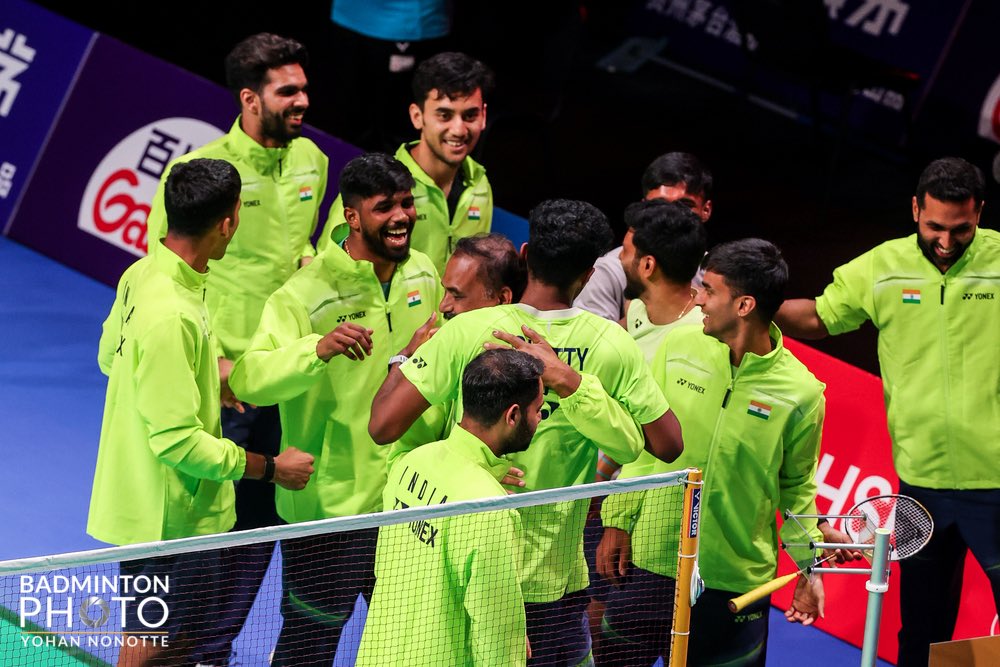 This one stays with me. For a long long time.

Not just the medal, but everything around it.
The build up, the energy in the group, the belief we kept feeding each other.

Those last few days… hard to put into words.
Just pure emotion.

Grateful for this. Truly. 

#thomascup
