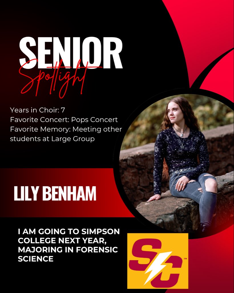ADMVocal's tweet photo. More seniors! We can’t wait to see where your futures take you. https://t.co/qbNrAnS88K