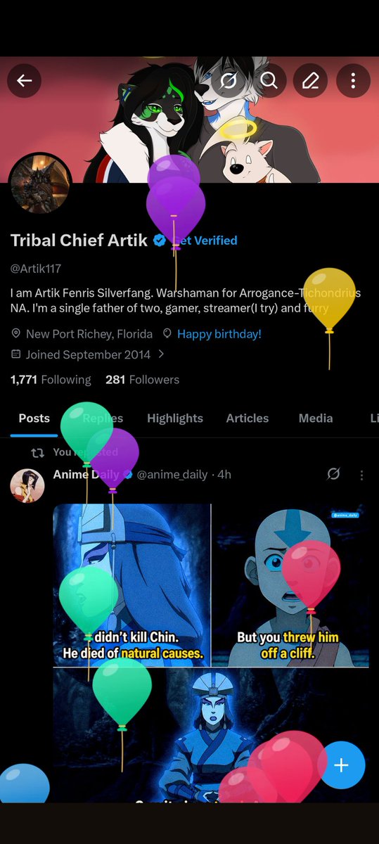 Tribal Chief Artik tweet media