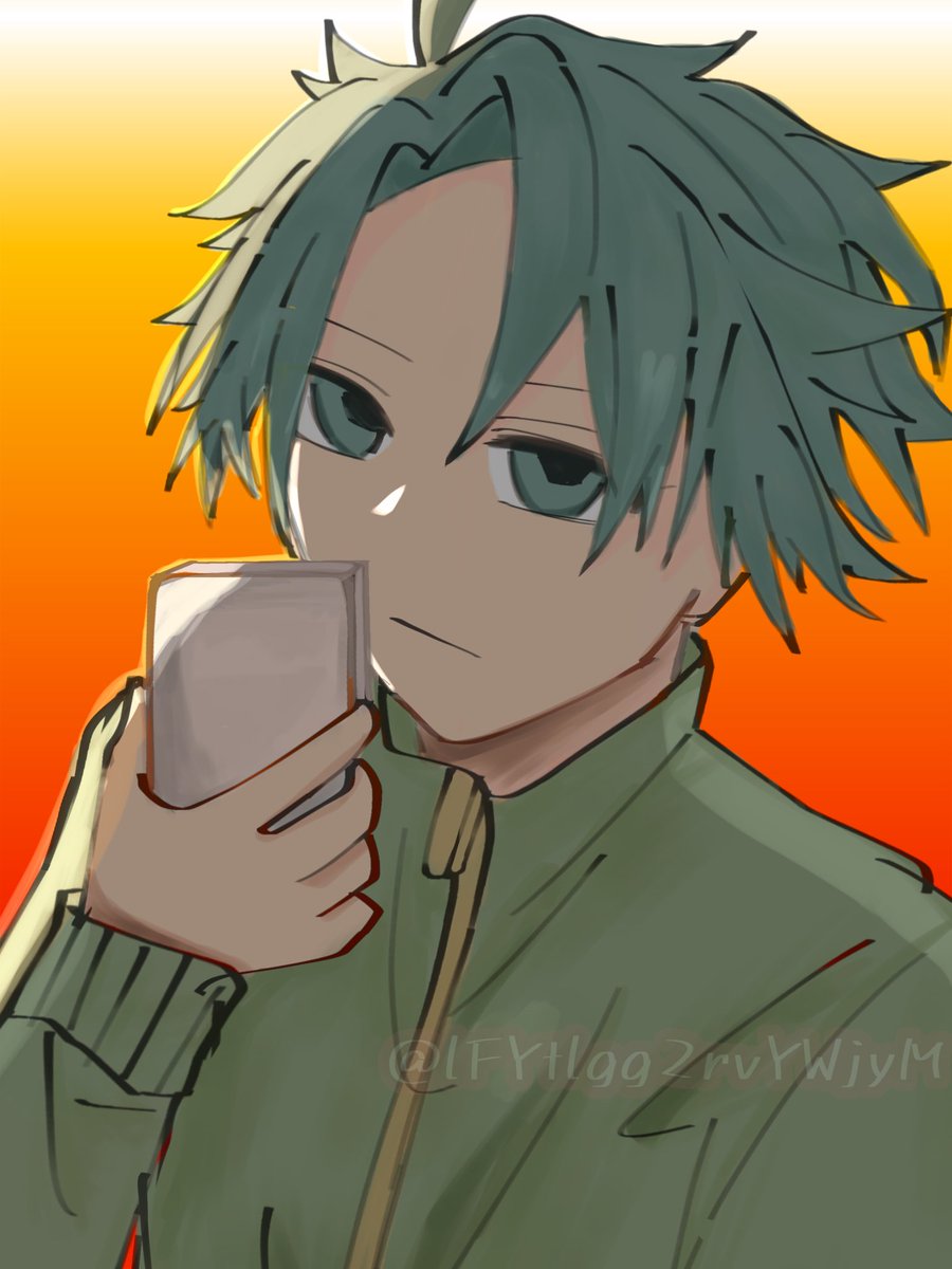 5/4はみどりの日なので🟩を描いた
熱/異/常っぽく描きたかったけど画力が追いついてない
 #絵トラ