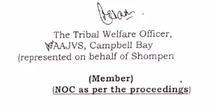 rishpardikar's tweet photo. Lot of election discourse, some important &amp; others associated with speculations &amp; noise. Pl take time to read this blatant violation of Shompen community rights.

"AAJVS has no authority to surrender the autonomy of the Shompen &amp; their special relationship with the environment." https://t.co/mzUBxM26K3
