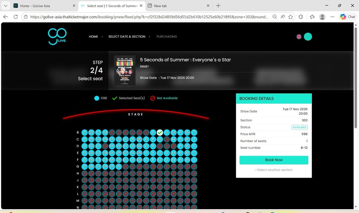 anyone still need 5 SECOND OF SUMMER EVERYONE’S A STAR WORLD TOUR in Kuala Lumpur tickets?

sudah masuk, all cat section

> dm kebutuhan tiket &amp; data kamu
> dikasih akunnya
> ganti data before
> selfpayment

jastip jaswar jasa war ts tiket konser 5sos kl malaysia wts want to sell