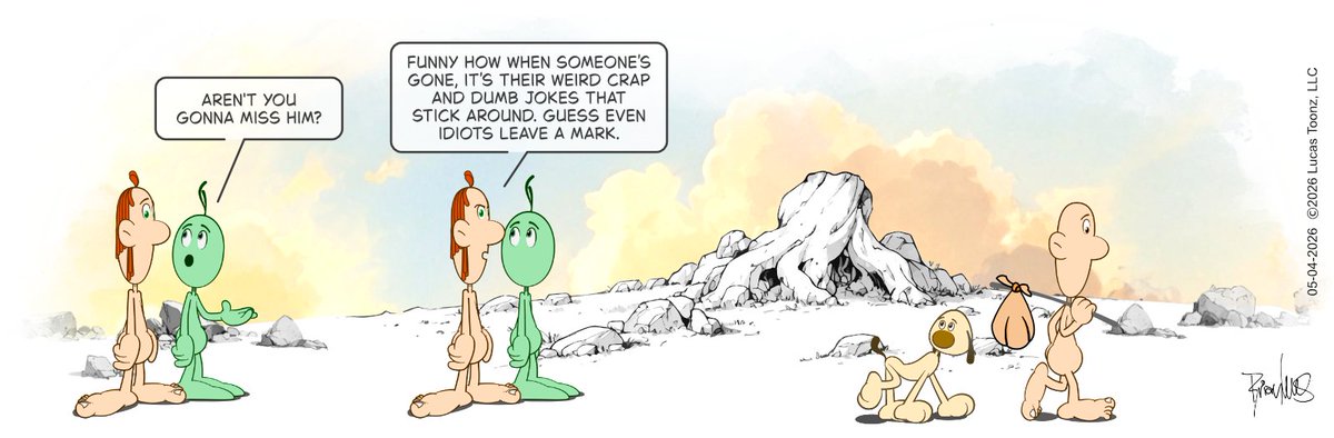 sageandmort's tweet image. May 04, 2026
#sageandmort #humor #cartoons #sarcasm #satire #comicstrips #cartoon #creativecontent