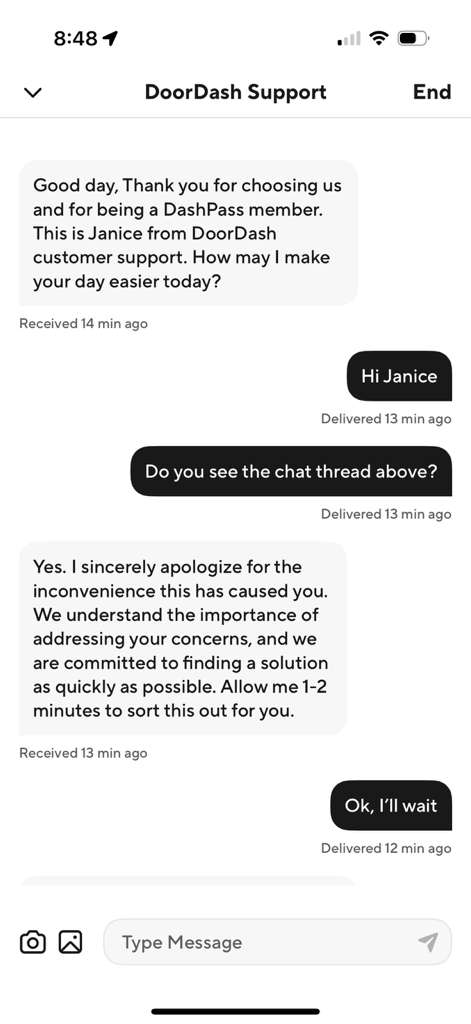 defytherace's tweet photo. Hi @DoorDash, I'd love to know how you arrive at random credits like $13.84 and $27.68 for an unfulfilled $55.36 order?

Genuinely asking so I can teach teams what NOT to do while doing math OR handling customer requests. #DoorDash #DoorDashFail https://t.co/OKG3bWf1eS