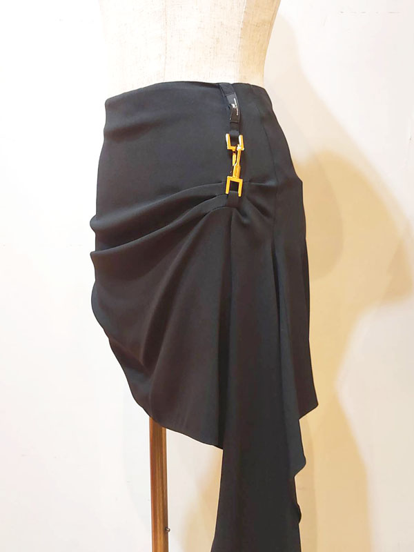 ◇ELISABETTA FRANCHI(エリザベッタフランキ)◇ドレープミニスカートが ◇ELISABETTA FRANCHI(エリザベッタフランキ)◇ドレープミニスカートが