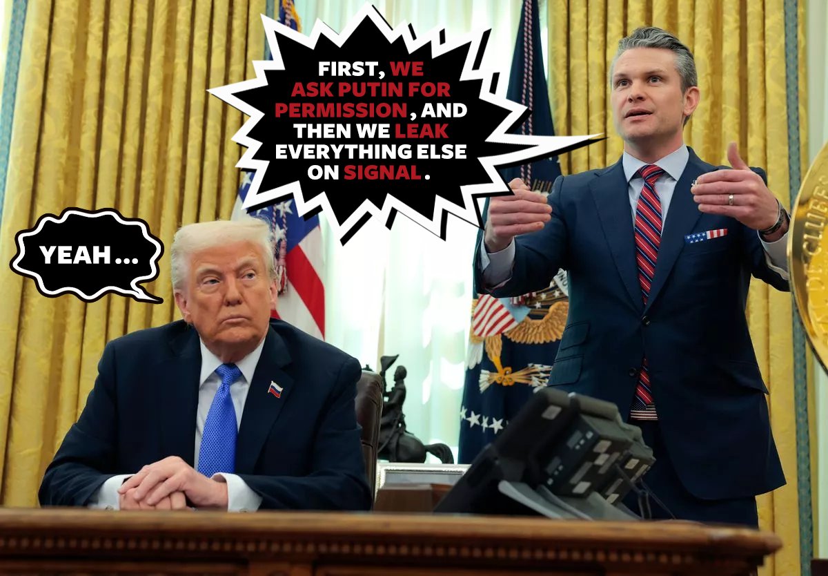 Wmxdesign's tweet photo. @TrumpDailyPosts #Trump is #deranged; #Putin just creamed his trousers. https://t.co/KgojBYAxzi