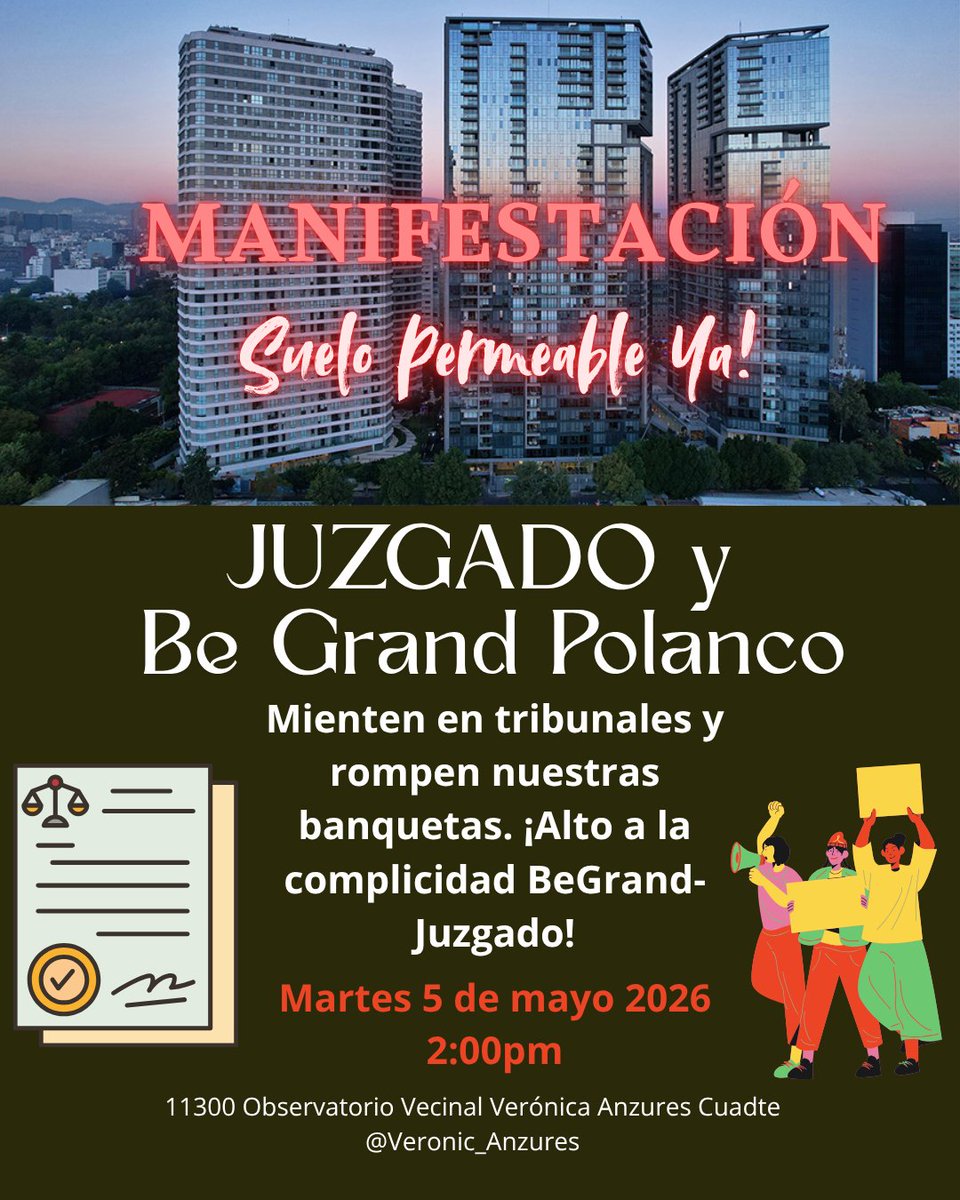 11300 Observatorio Vecinal Verónica Anzures Cuadte tweet media
