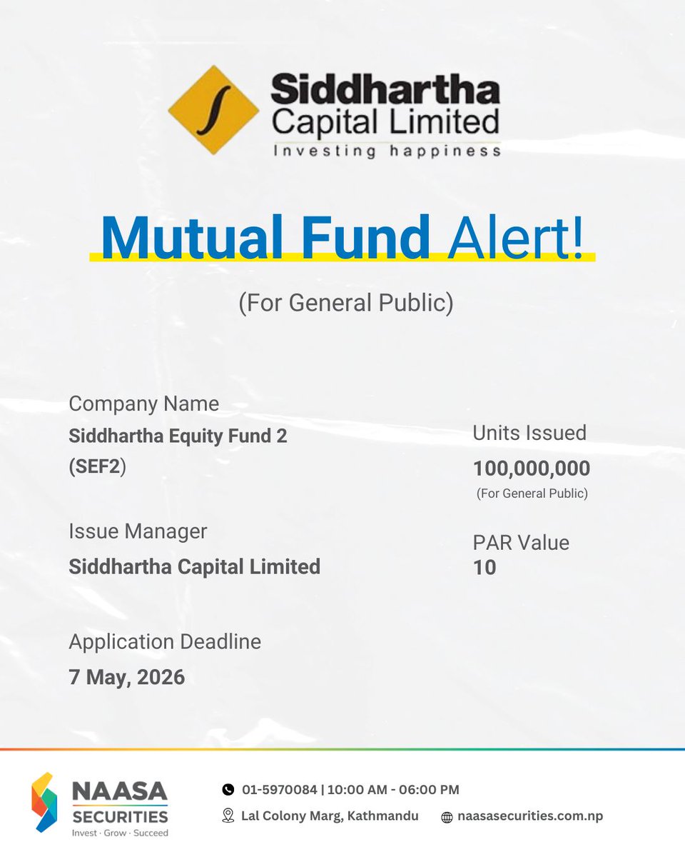 Naasa Securities 58 tweet media