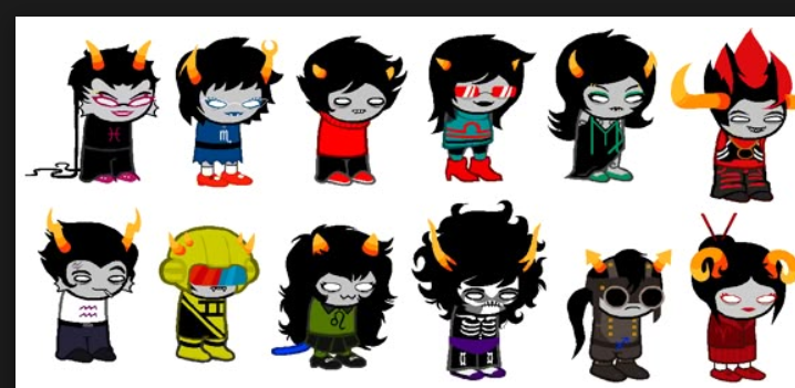 Homestuck Anonymous tweet media