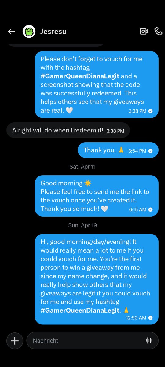 🌕 𝑮𝒂𝒎𝒆𝒓𝑸𝒖𝒆𝒆𝒏𝑫𝒊𝒂𝒏𝒂 🌕 tweet media