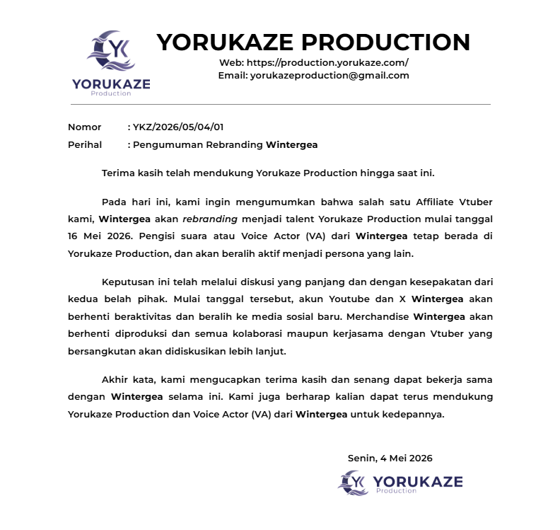 Yorukaze Production tweet media
