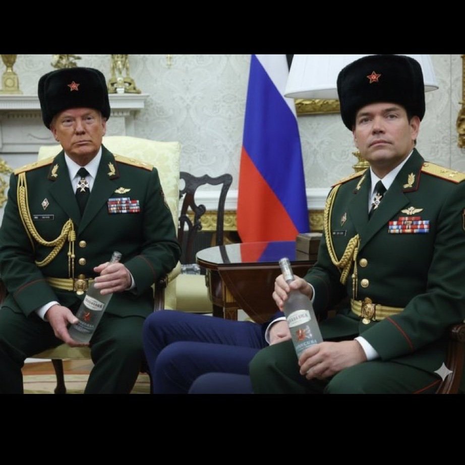 DemocratUkraine's tweet photo. @covie_93 Are the idiot guests attempting a cossack dance?
#RussianIdiots
Speaking of Russian idiots...
#RubioisarussianCOLLABORATOR and so is #TrumpPedófilo https://t.co/cLJX7sRXbU