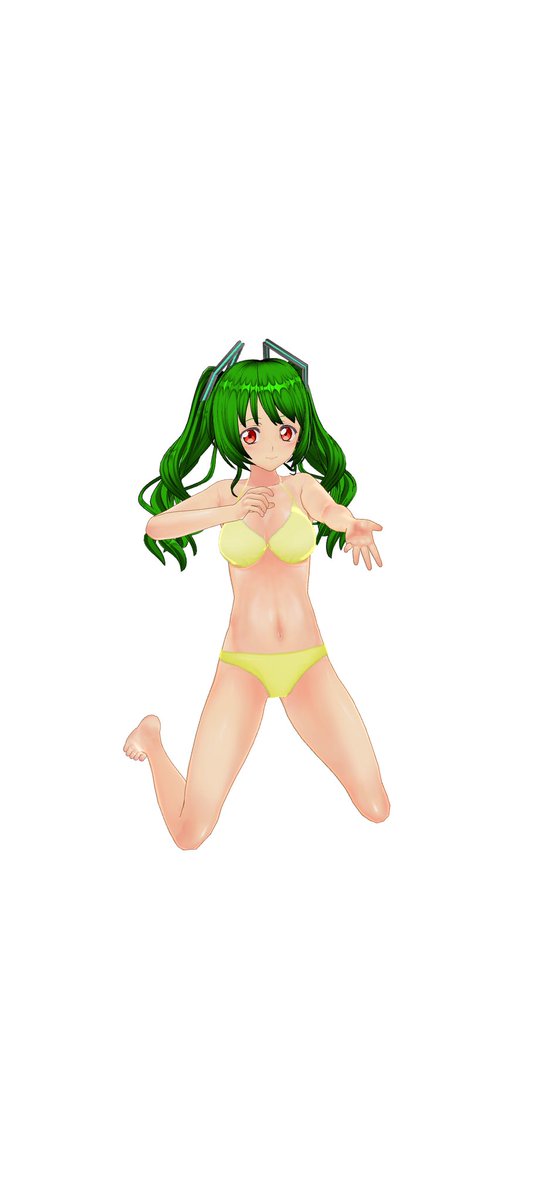 UuDiS9R8ga0NzvL's tweet image. ＝つ はい、#Grok ～
#カスタムキャスト/#CUSTOMCAST
←before
after→