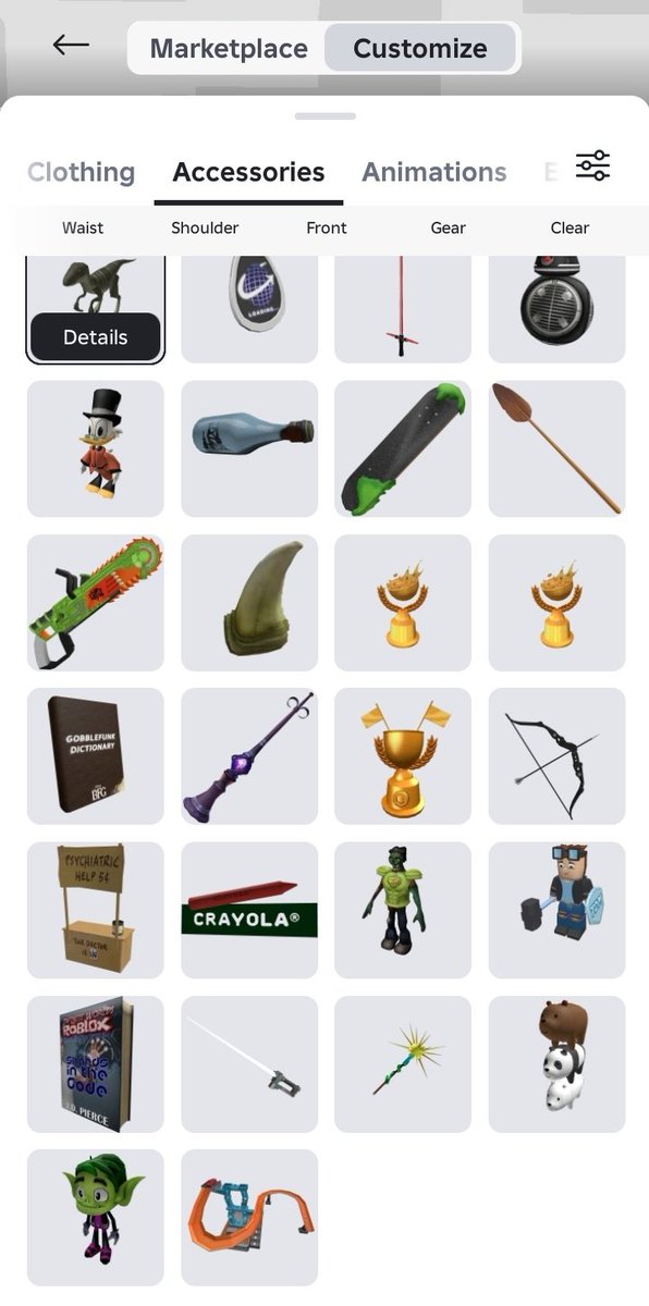 blazepowder04's tweet photo. @pretzelssign @gatorvscroc I got all of them from just events lmao, lost my account because they removed the log in from facebook and i just managed to recover it this year. https://t.co/i5TZ8fNLS9
