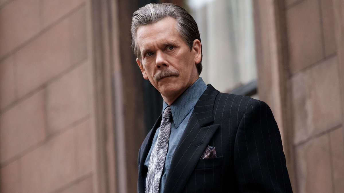 K2strikes's tweet image. My Batman &amp;amp; Jim Gordon:

Tom Brittney as Bruce Wayne / Batman 

Kevin Bacon as Jim Gordon