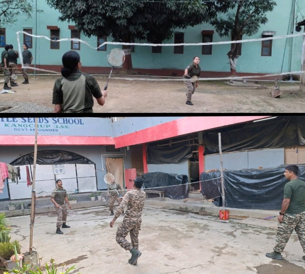 digopsimp's tweet image. #CRPF, 
On 02.05.26, Units of this Range Imphal, actively participate in various sports activities such as volleyball, cricket, kabaddi, badminton, chess, carrom and football to fostering fitness, teamwork and high morale of the personnel.
@crpfindia 
@northeast_zone 
@mnp_2018