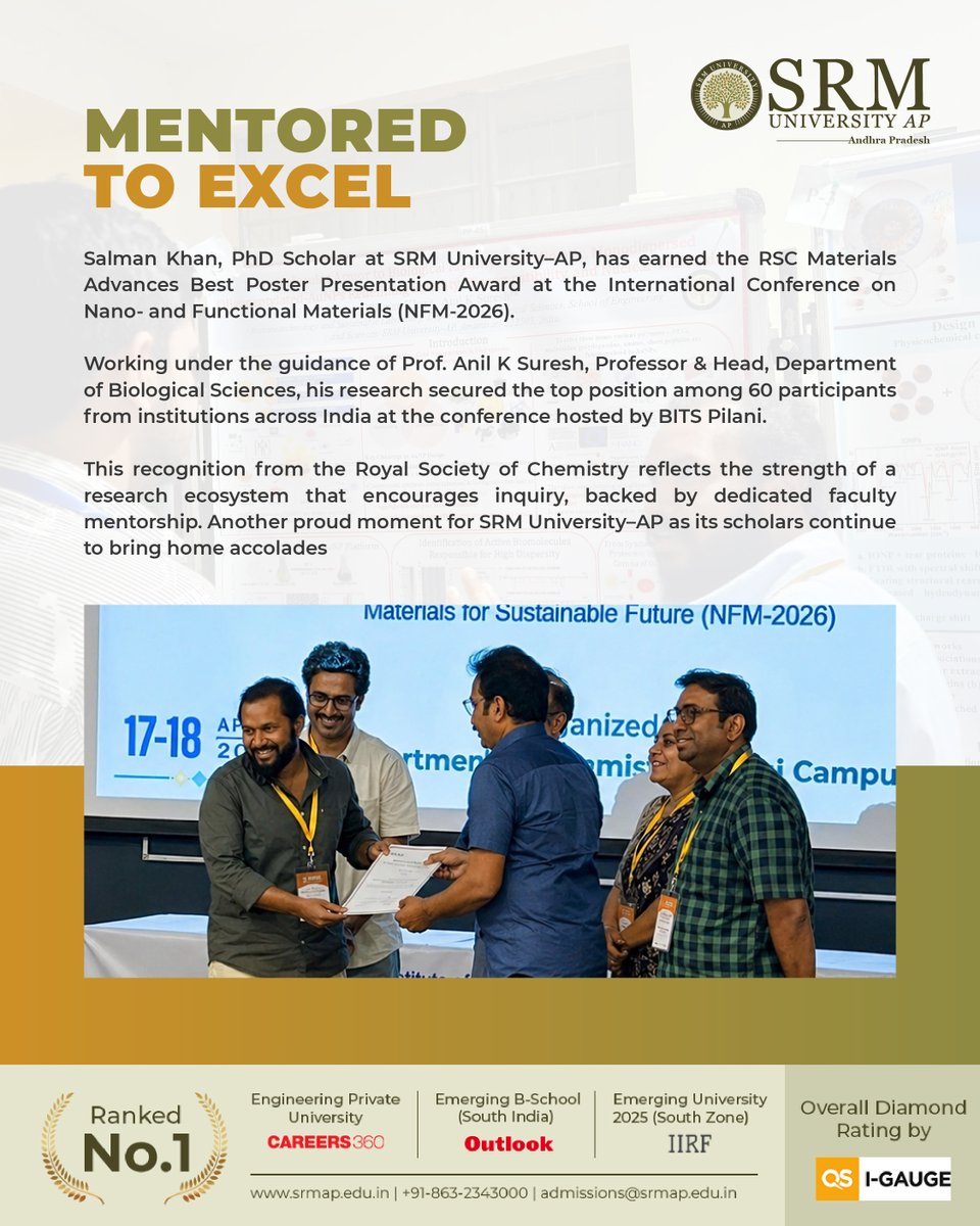 SRM University-AP tweet media