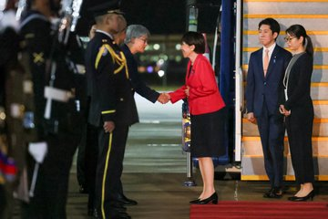 ferozwala's tweet image. #DownUnder
🚨The Japanese Prime Minister Sanae Takaichi has arrived in #Canberra. 

#Australia | #Japan 
@takaichi_sanae 
📌Japanese Prime Minister Sanae Takaichi visits Australia to strengthen ties.