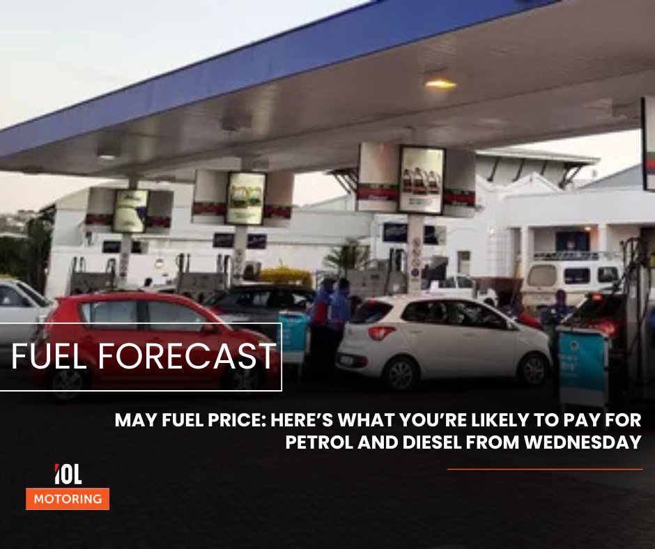 IOL's tweet image. Brace yourselves, South Africa! From Wednesday, May 6, petrol and diesel prices are climbing again, and the increases are significant.
#Fuelprices #Petrol #diesel #SouthAfrica #pricehike @IOLMotoring
Read on tinyurl.com/mtar2yyt