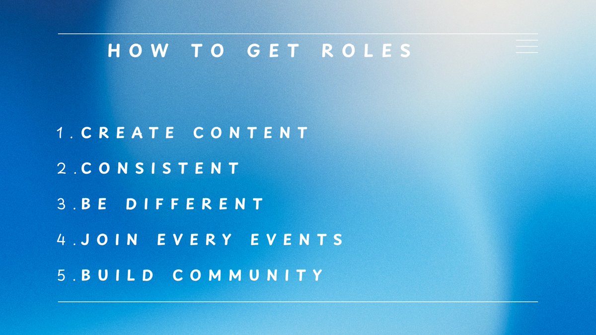 etccrypto's tweet photo. How can you contribute to project and earn roles , Mod & ambassador

1. First join there discord , telegram or x community if they have then if they have dapps join there socials also

2. Start making content art, video , memes , Videcode
Interact with community members who are already doing to increase followers

3. Make connection with them host Ama , Make team think you as top supporter to get ambassador even you have 100 followers

4. Daily you will see new projects but only support project from early phase to tge if they do good at tge don’t forgot them still make content for them they will reward you until project runs

5. Support users who help you keep building social presence with them that will lead to many opportunity

💯This is time taking process which will help you make stable income within 1 year if you remain constant everyday 

That all for now I will tell more things when I remember more (forgot many things while writing)

💚My Dm are open if you need any help related to content or anything

Peace out