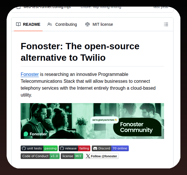 Tom Doerr Open-source alternative to Twilio https://t.co/MsVSywbIO8