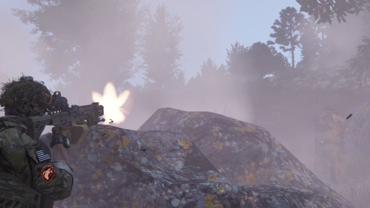 GhostPlatoon275's tweet image. Operation Phoenician Dagger 1
1/G/2/75th Conducts Threat Reduction Operations in Al-Rayak Region, Lebanon #ARMA3 #milsim #rangers