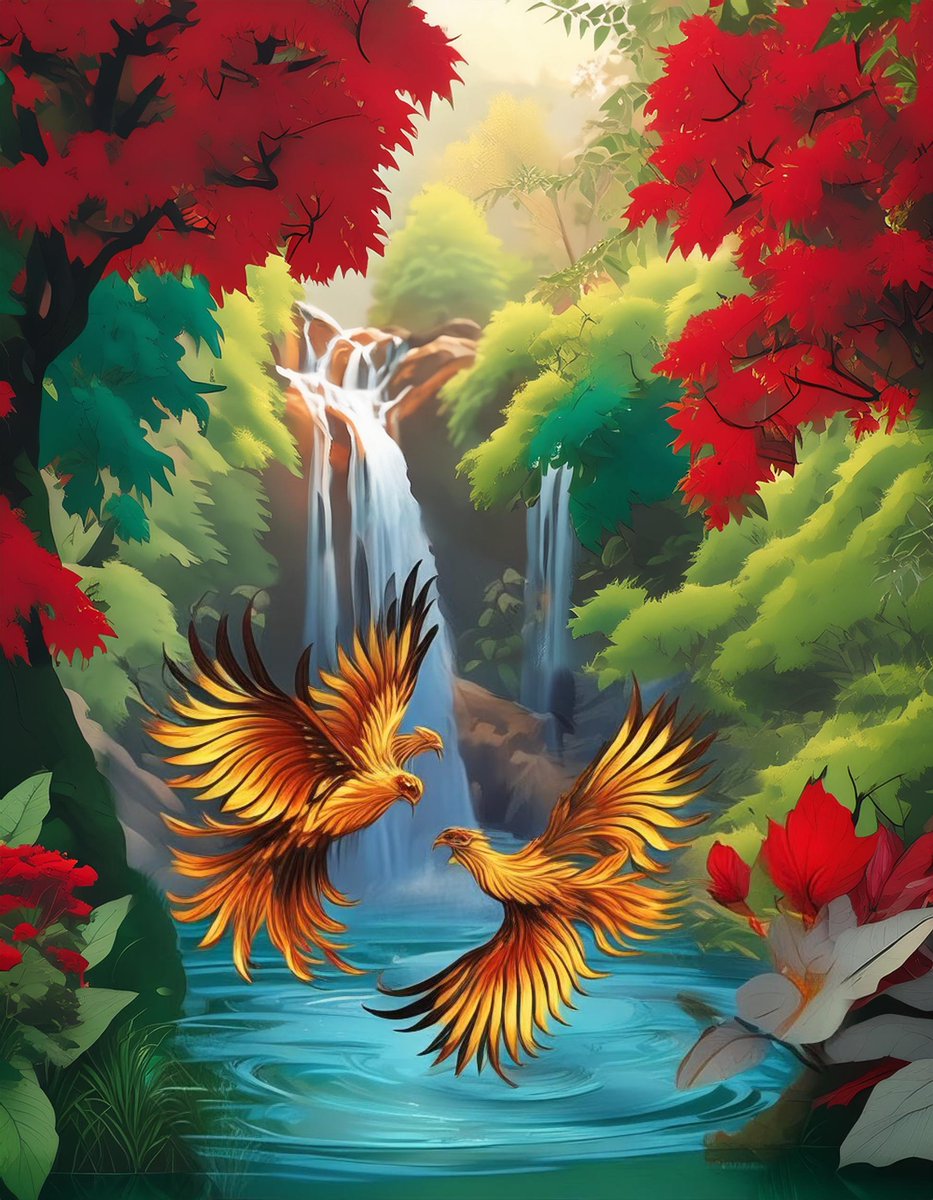 sanrotasu0216's tweet image. Birds of Paradise Chim thiên đường #AI #PS #Adobe
