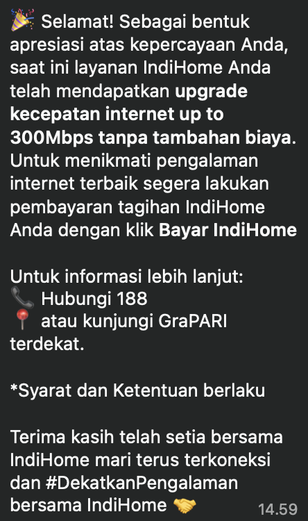 onironir's tweet photo. Gak tau lagi deh sama @Telkomsel  @IndiHome @IndiHomeCare 🤌🏼 udh bayar hampir 400 ribu BORO-BOROOOOOOOO 🤬😵 https://t.co/Jt17lk7lbY
