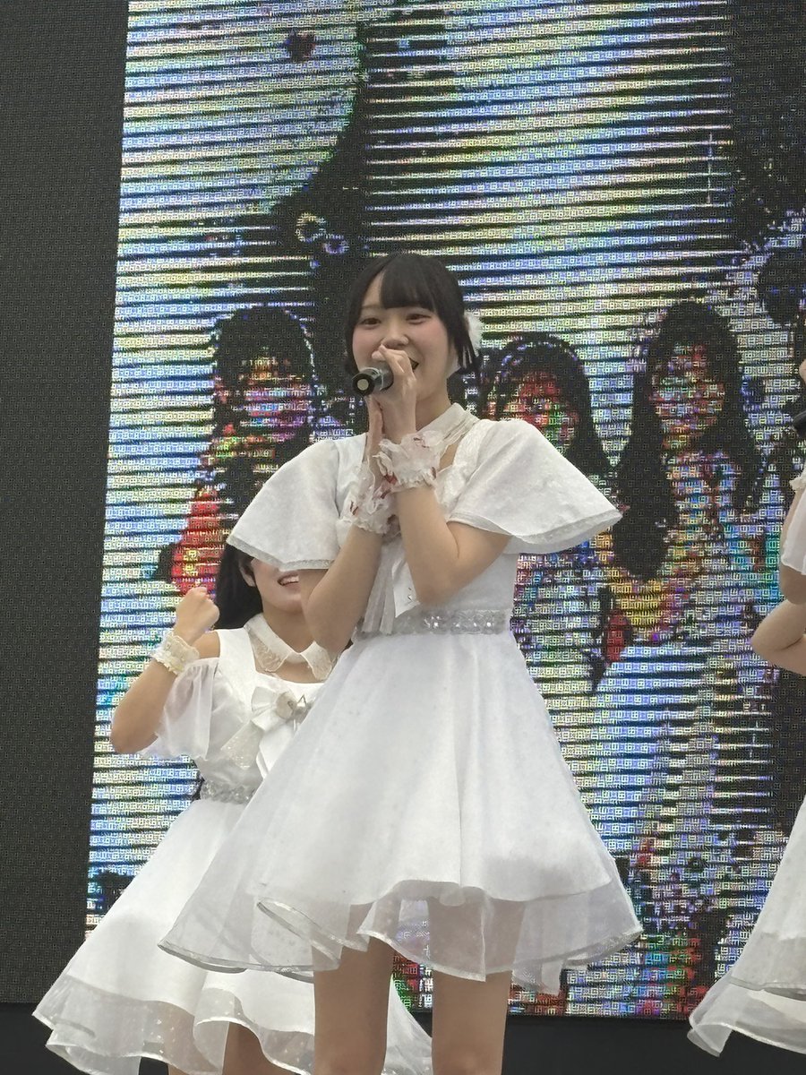 Niimo祝祭の広場ライブにて1部よりあきらちゃん📸 #あきらちゃんに騙され隊