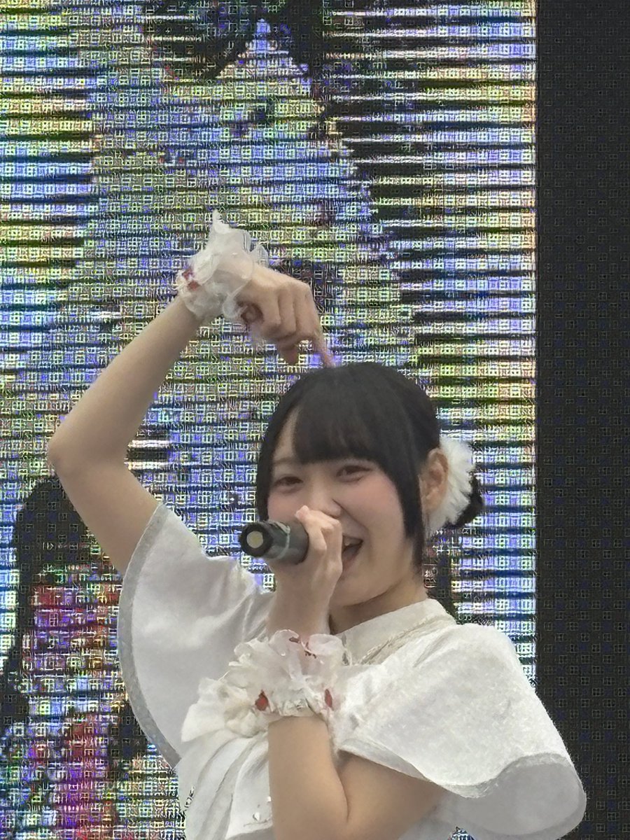 Niimo祝祭の広場ライブにて1部よりあきらちゃん📸 #あきらちゃんに騙され隊