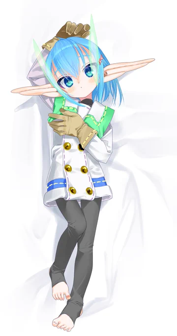 でき田! 抱き枕風イラスト〜るせちゃん編〜