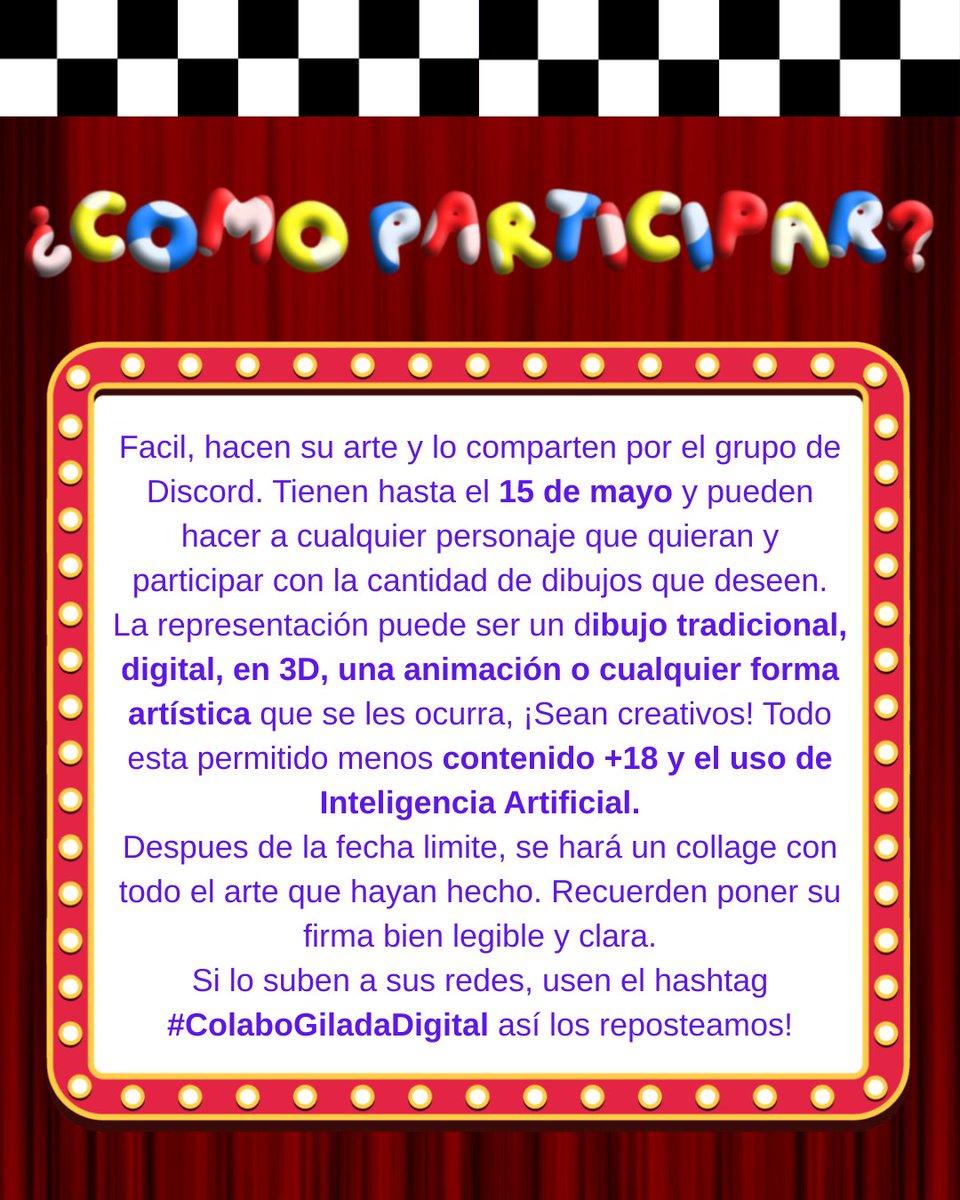 ARTISTAS DE TADC DESPIERTEN ‼‼ 
discord.gg/yfP6j8zd