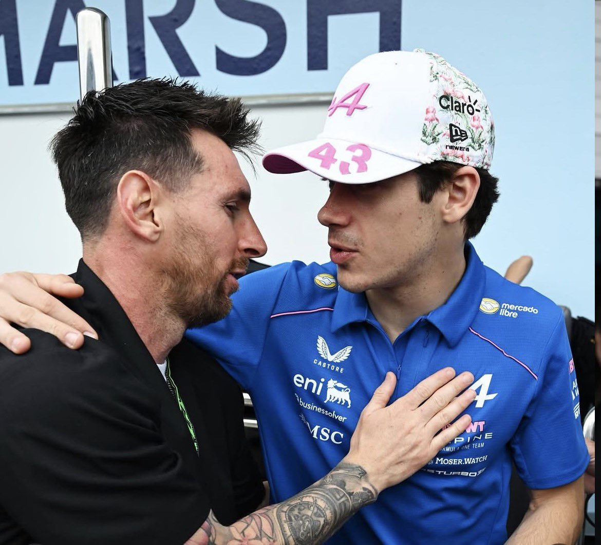 Dezkid0's tweet image. 🚨📲 Franco Colapinto for IG: "One of the best weeks of my life!!!!! Thank you for accompanying me Leo Messi you are my idol 🇦🇷.”