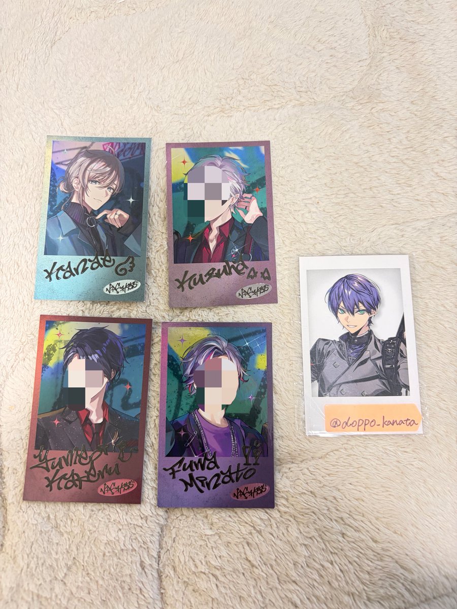 doppo_kanata's tweet photo. @0【交換】にじさんじ にじフェス2026  VACHSS LIVE THE TAKEOVER チェキ風カード
譲）画像参照
求）IDカードの方
N⇔N、R⇔R
検索からもお気軽にお声がけください https://t.co/vKdHBJ0EiU
