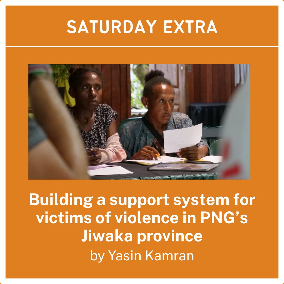 devpolicy's tweet image. ICYMI - Devpolicy Blog is now publishing on Saturdays due to the high volume of quality submissions received.

Check out the latest: Building a support system for victims of violence in PNG’s Jiwaka province by Yasin Kamran

devpolicy.org/building-a-sup…

#EndGBV #PNG #genderequality