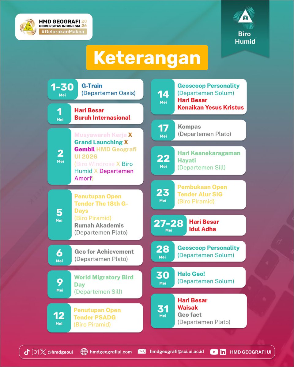 HMD Geografi UI 2026 tweet media