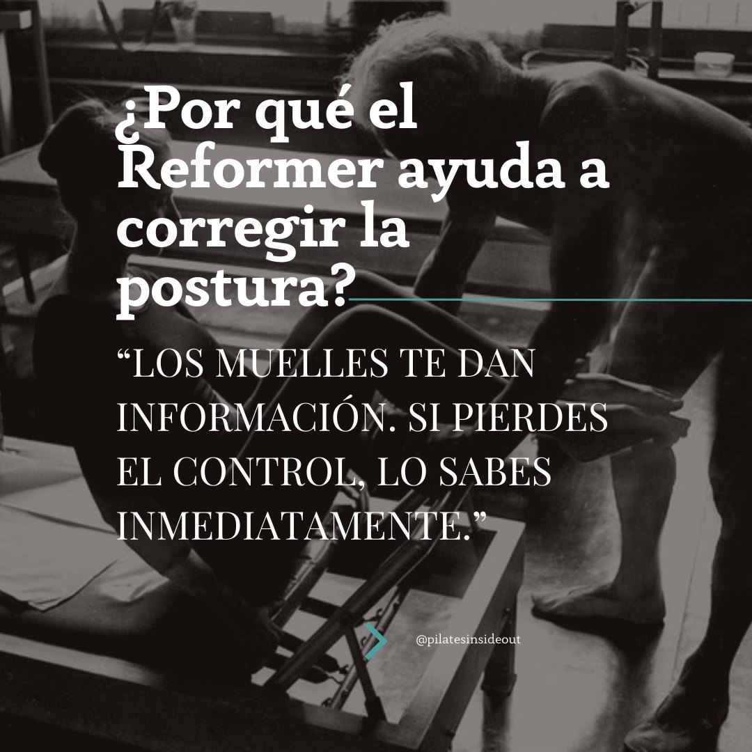 PilatesPIO's tweet photo. 🌀 El Reformer no fue creado para “hacer más ejercicio”.
Fue diseñado para enseñar al cuerpo a moverse mejor.

⚙️ Los muelles no solo crean resistencia:
dan información inmediata sobre tu alineación. https://t.co/IfAESQRfUp