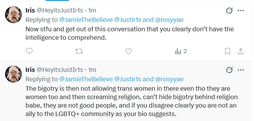Jamie - supporter of doing the right thing tweet media
