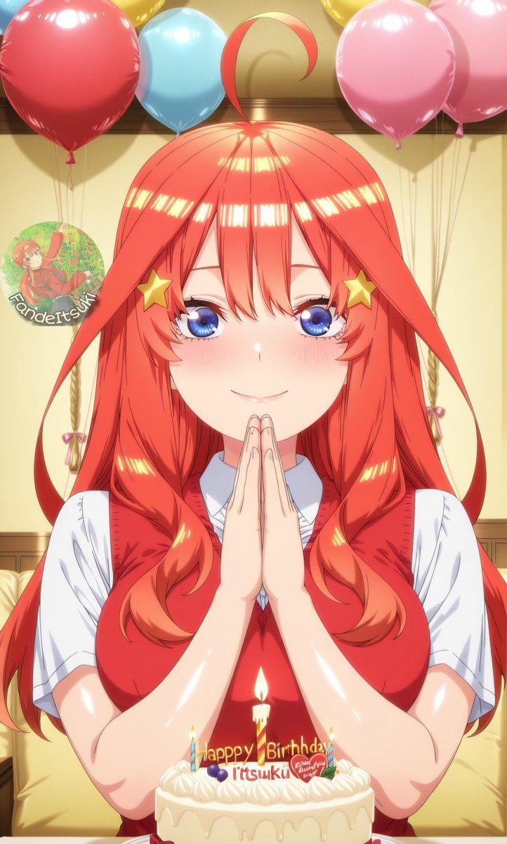 ❤️Si te sigo eres Fan de Itsuki Nakano🍰 tweet media