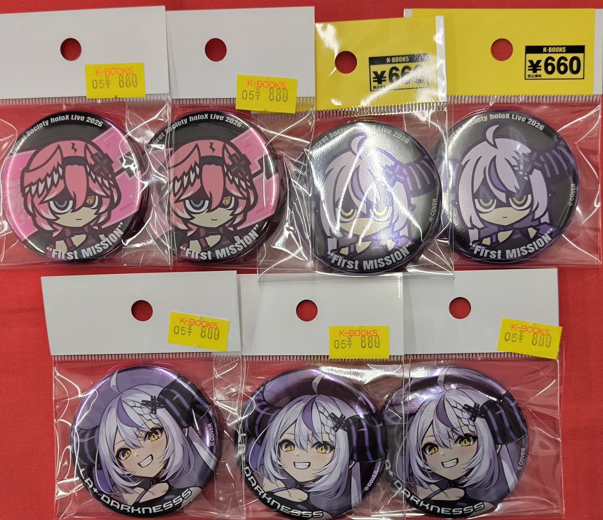 入荷情報】 ホロライブ より秘密結社holoX Live 2026 「First MISSION