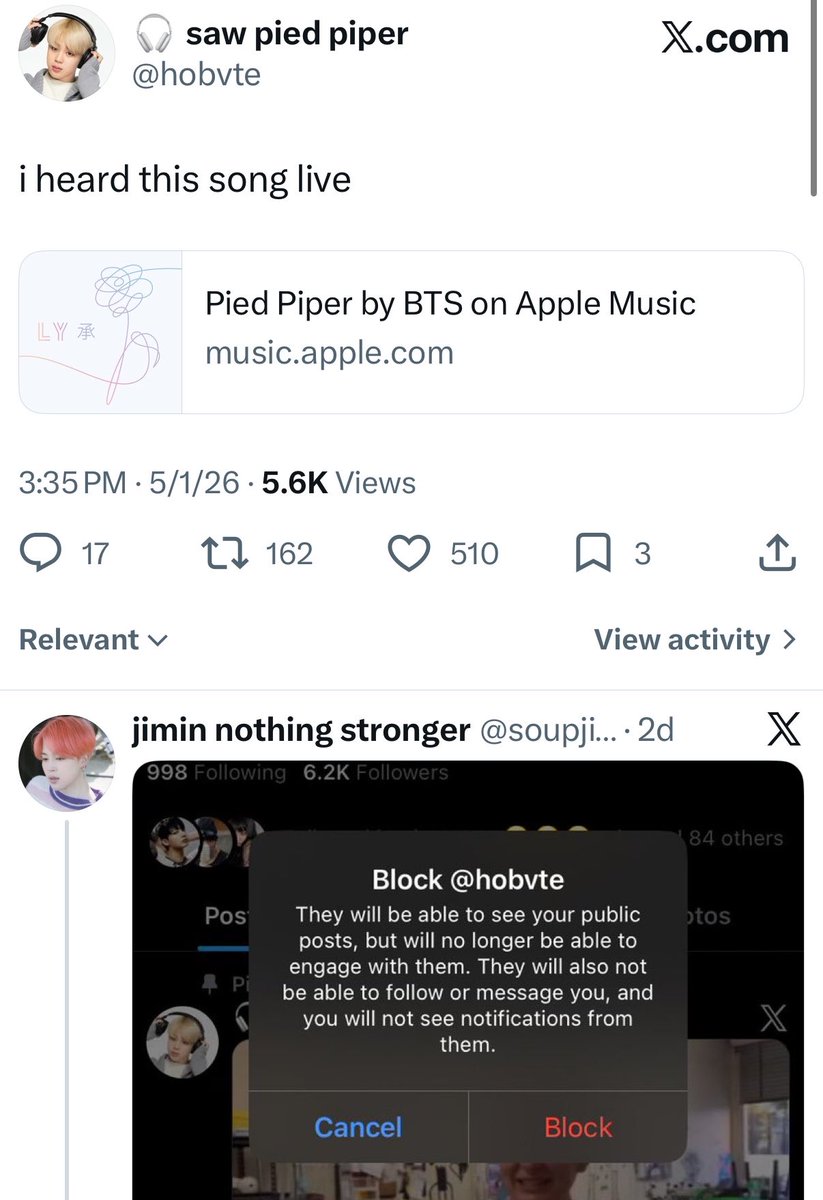 🎧 IS SEEING BTS tweet media