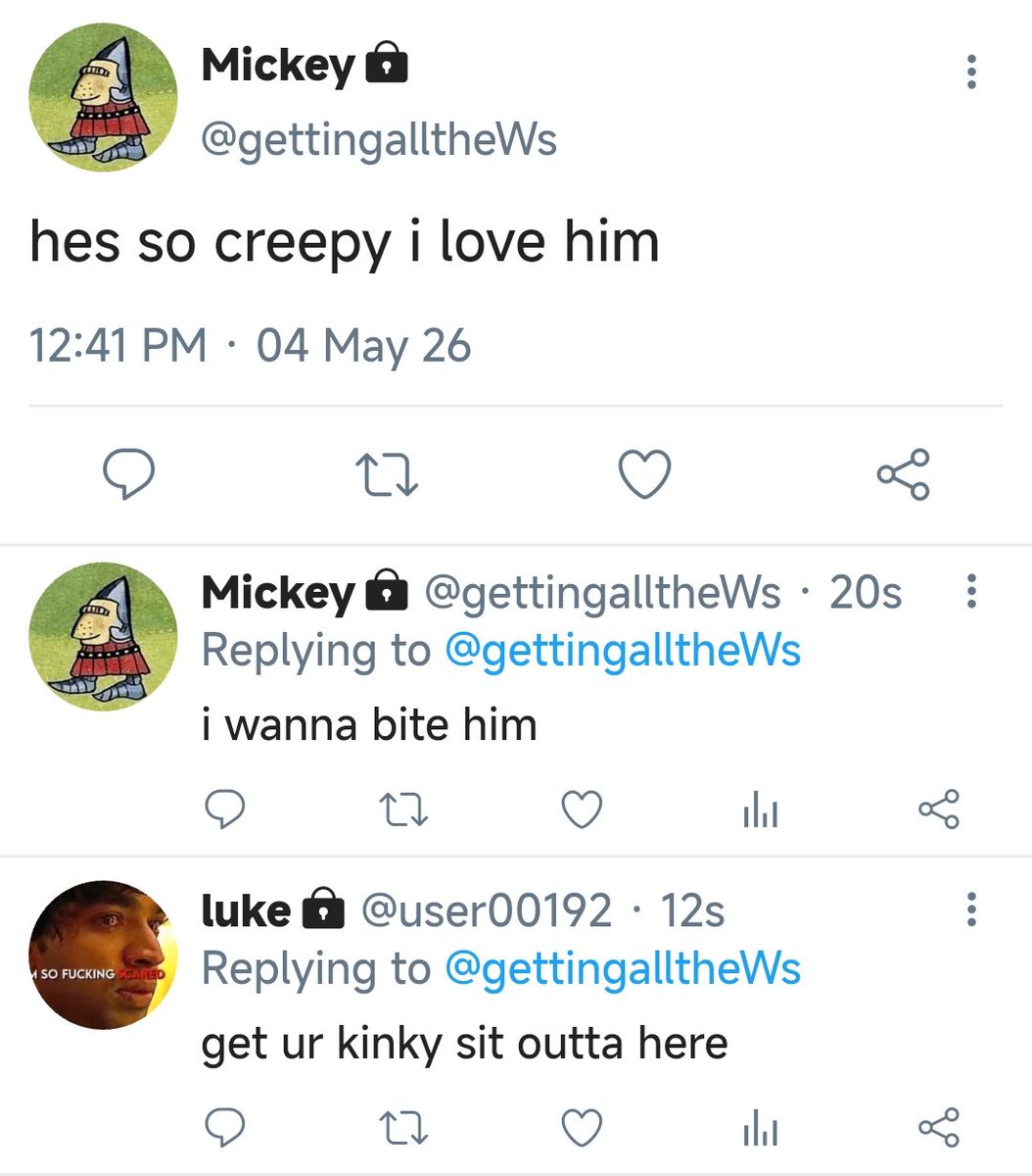 Likki || getting railed tweet media