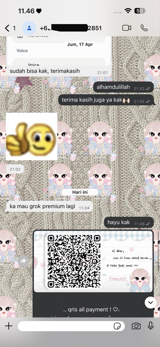 ganesaofc's tweet photo. ngandelin repeat order doang tapi gapapa yaallah terima kasih atas rezeki darimu untuk rezekiku🥹❤️‍🔥

ready grok ai premium 1 bulan private yaa gais🤗 https://t.co/4mgROpLzAo