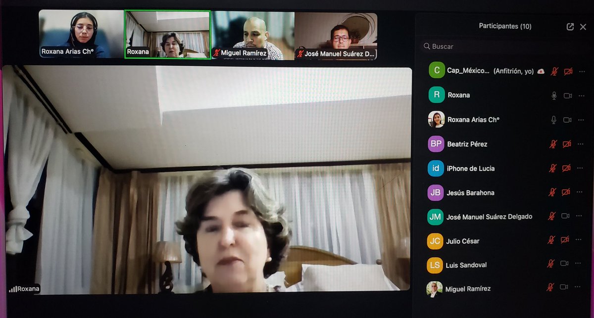iidh_a_mexico's tweet photo. 📣Conversatorio "Trabajo infantil ". Hacemos un agradecimiento especial a la Presidenta del IIDH de Costa Rica, Roxana Pereira, por su apoyo y colaboración en la realización del evento "Infancia, Niñez y Adolescencia, sus Derehos Humanos hoy " https://t.co/zPvWXtcxs8