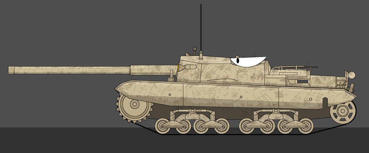 apiphut0601's tweet image. Semovente M43 Bassotto tank 
#tank #art #livingtank #livingmachine