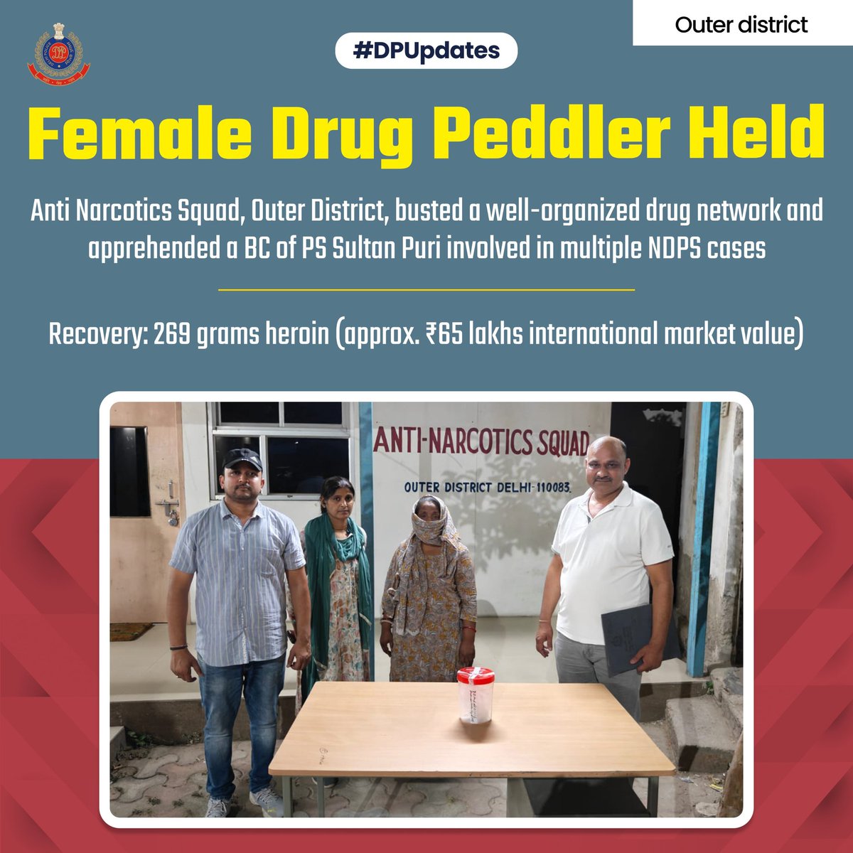 DCP OUTER DELHI tweet media
